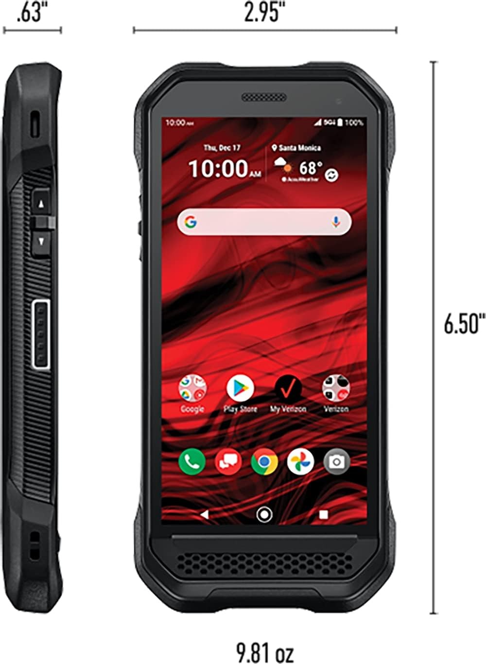 Kyocera DuraForce Ultra 5G UW 5.45″ 128GB 24MP VERIZON GSM Unlocked (E7110)