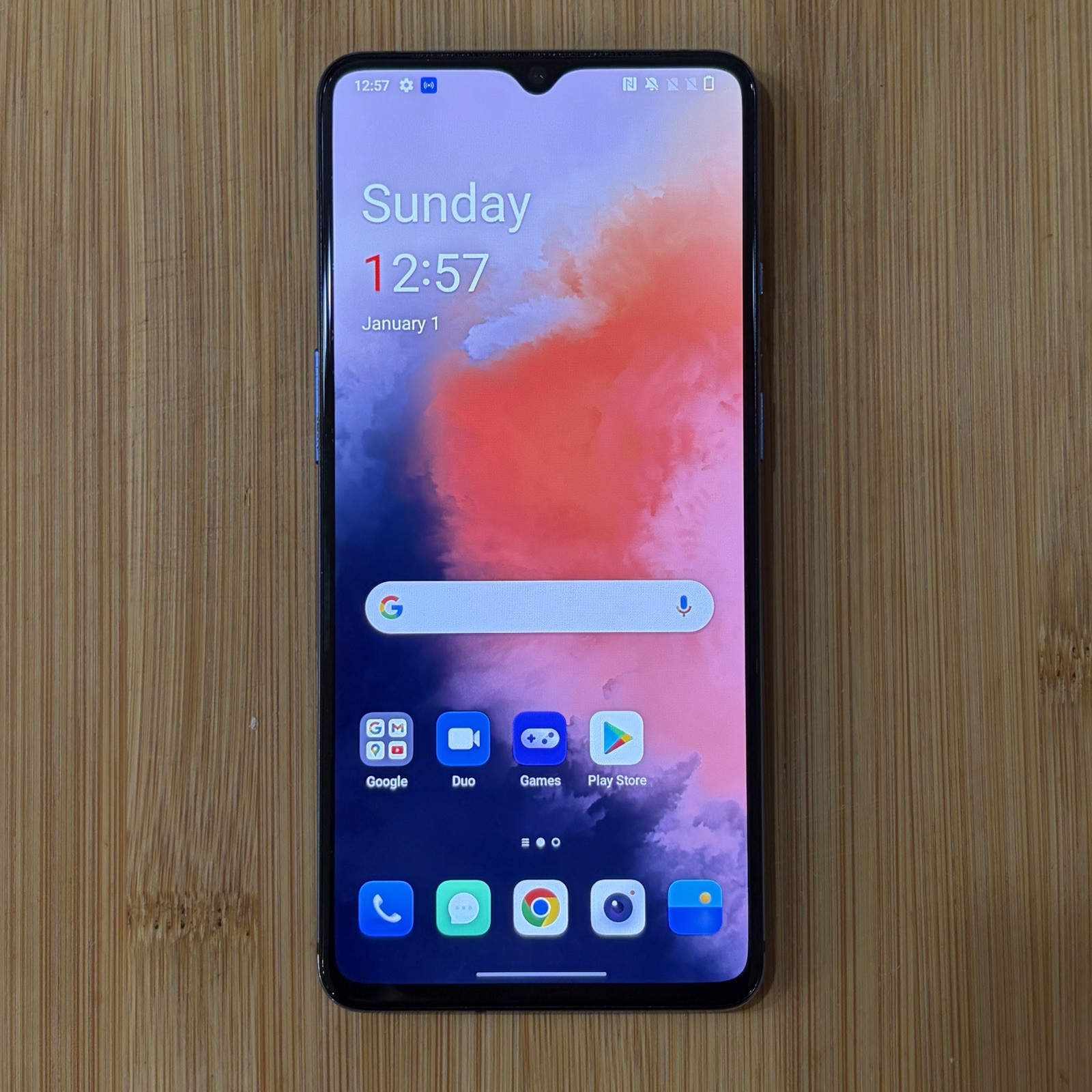 OnePlus 7T 128GB [VERY GOOD CONDITION] Unlocked – 8GB RAM Glacier Blue