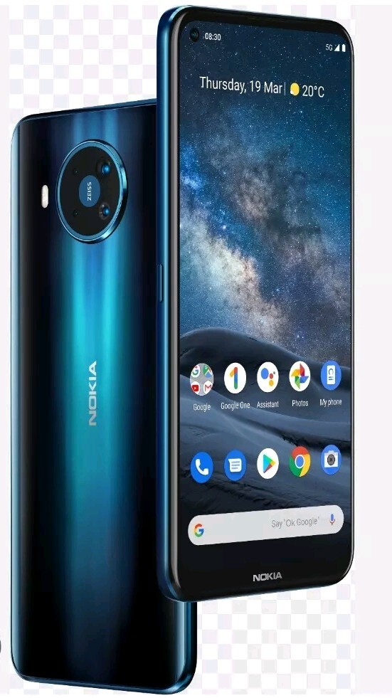 Original Nokia 8.3 5G 64GB 64MP Unlocked SINGLE SIM Global Smartphone GOOD BLUE