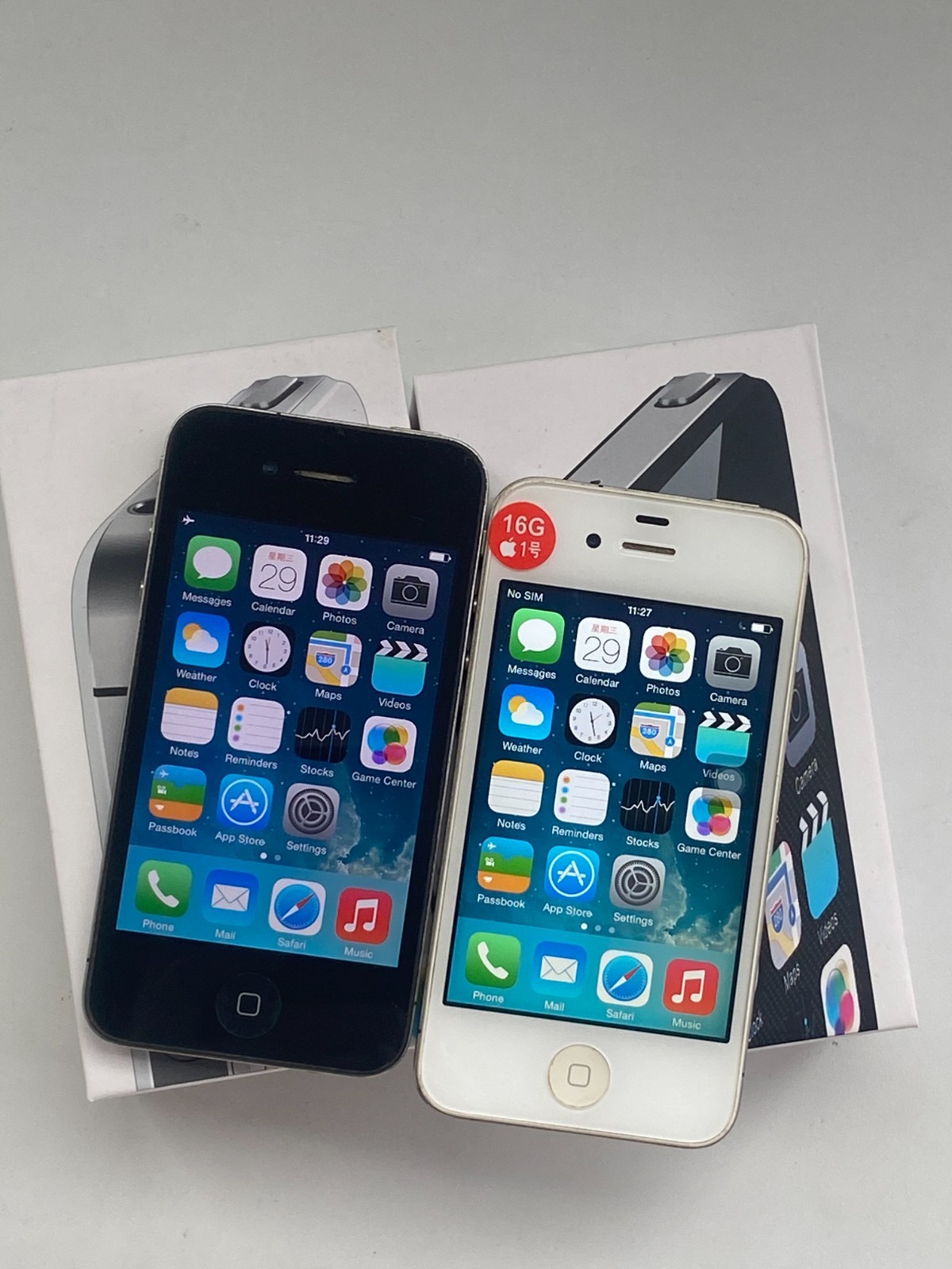 Apple iPhone 4 Unlocked iOS7 White Black 8GB 16GB 32GB Tested and Function well