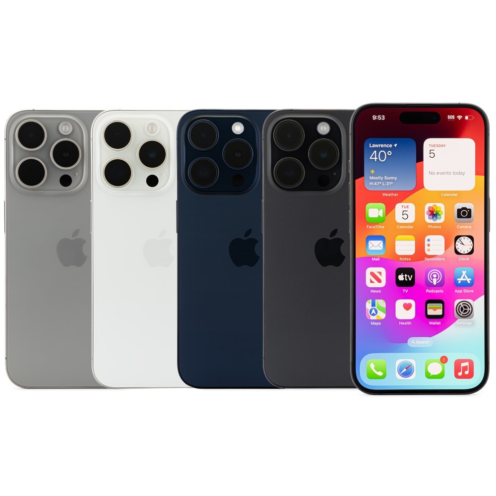 Apple iPhone 15 Pro 128GB Factory Unlocked AT&T T-Mobile Verizon Fair Condition