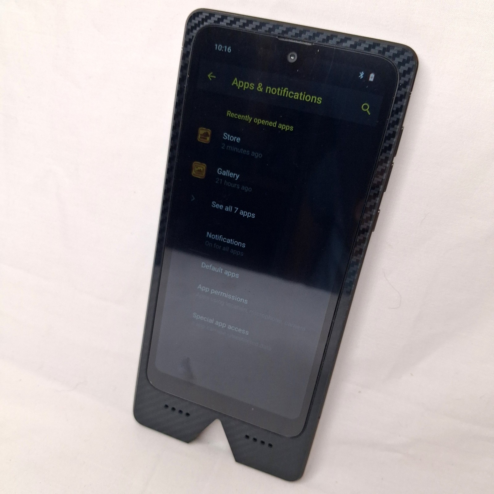 CryptoDATA IMPulse K1 Encrypted Smartphone Unlocked Army Black 64GB 32GB + 32GB