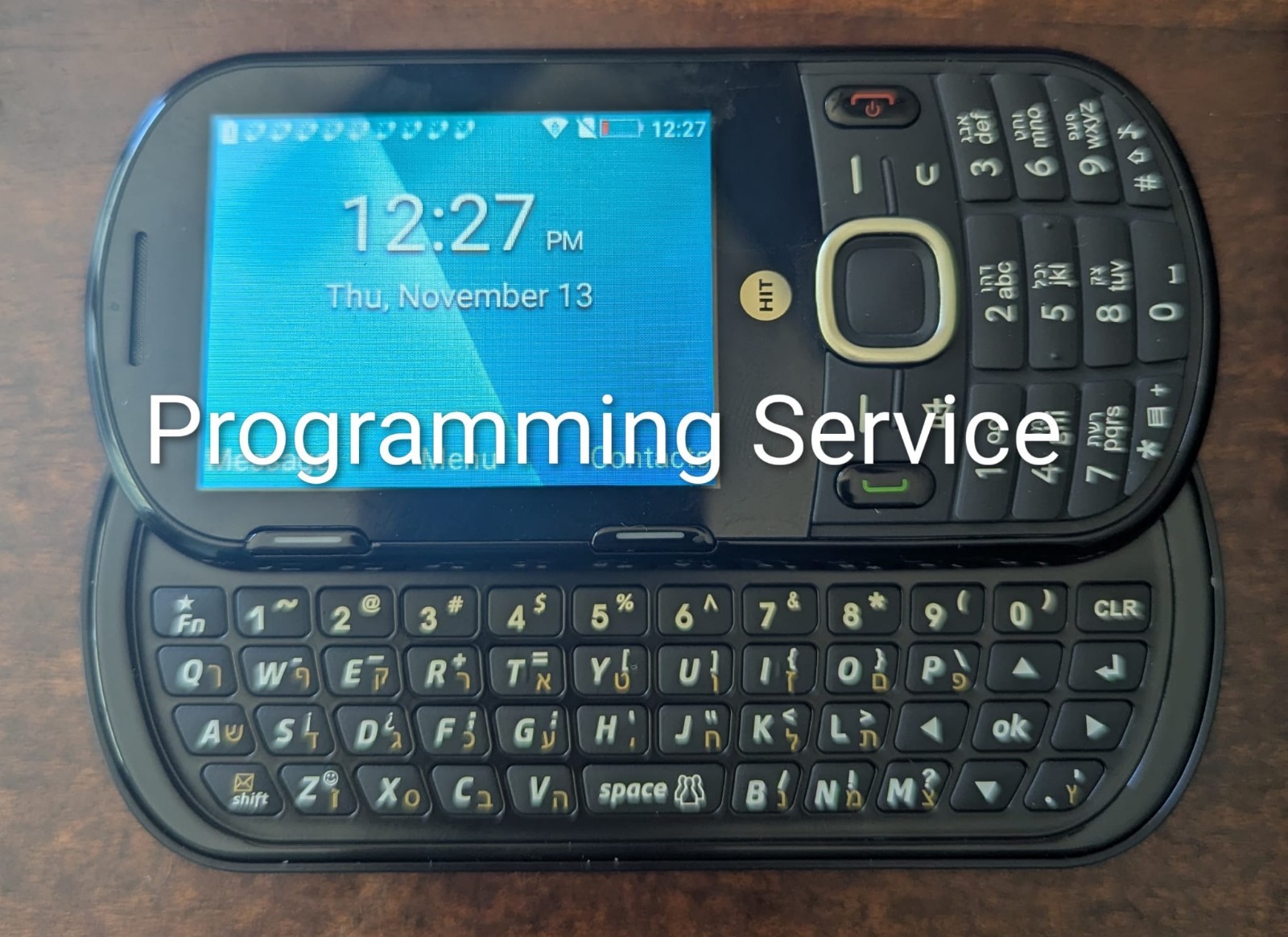 Hit K1 QWERTY Slider Phone – Latest Software Programming Service – READ DETAILS
