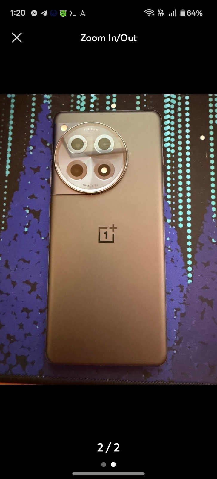 OnePlus 12r 8gb Ram 128gb Rom Network & Bootloader unlocked!!