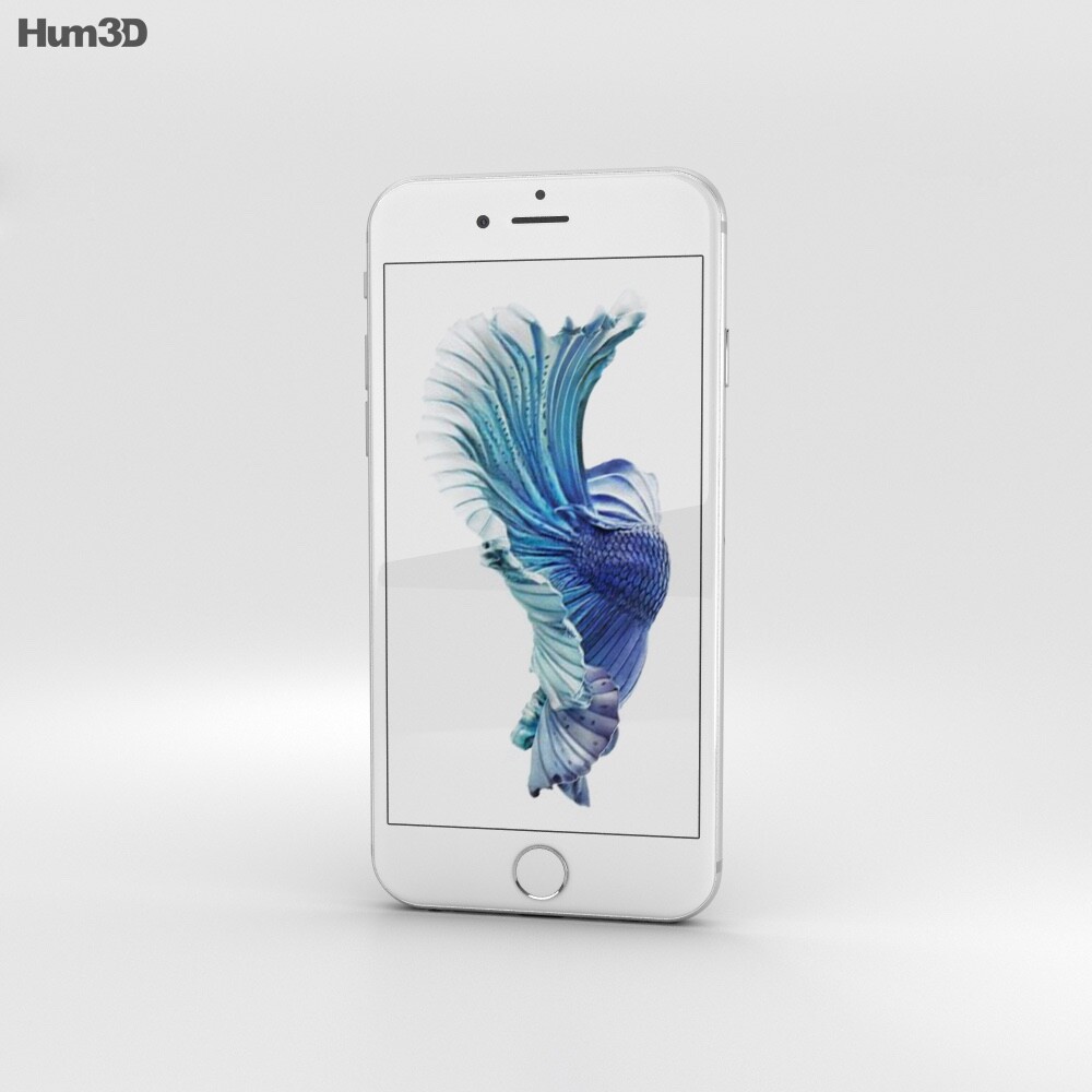 Apple iPhone 6s – 64GB – Silver (Unlocked) A1633 (CDMA + GSM)
