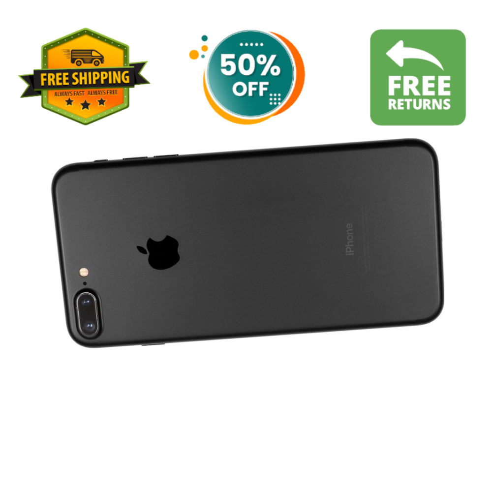 Apple iPhone 7 Plus 5.5in 128GB/32GB Unlocked Verizon Tmobile 4G -Black/Silver
