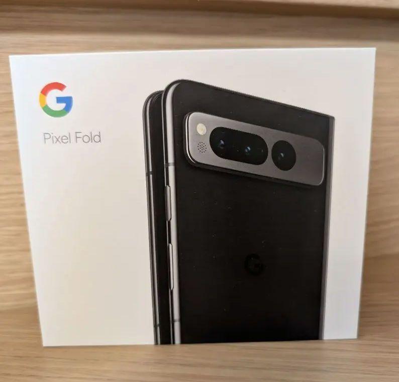 Google Pixel Fold Obsidian 256GB 5G Unlocked sim free open box from japan