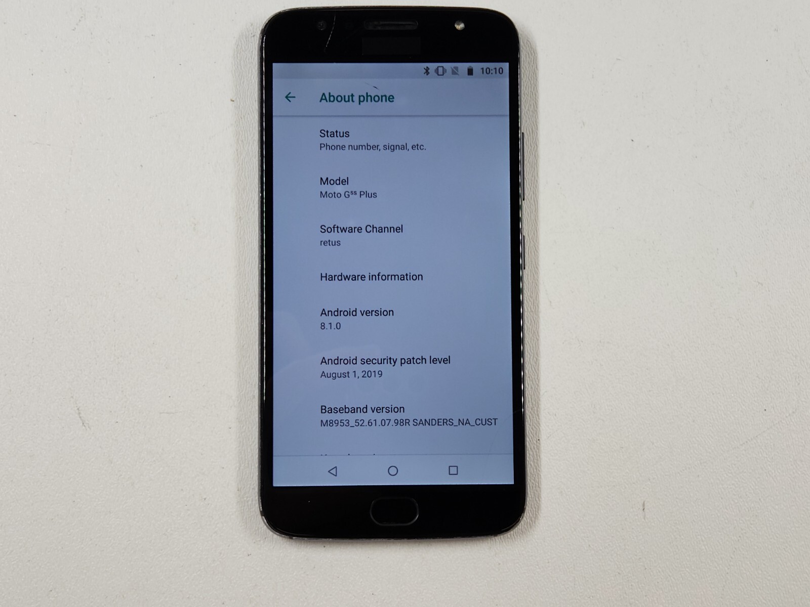 Motorola Moto G5s Plus (XT1805) 32GB – Gray (GSM Unlocked) – PLEASE READ -Q1357