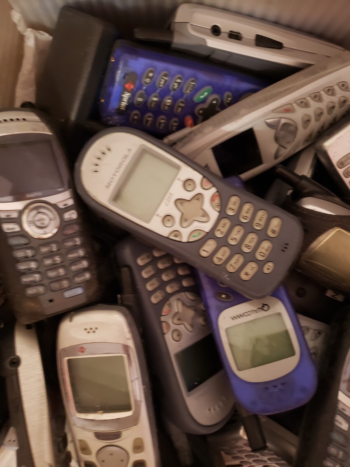 Lot of 20 Mixed Brand Vintage Phone Cell Movie Prop Collectible Untested