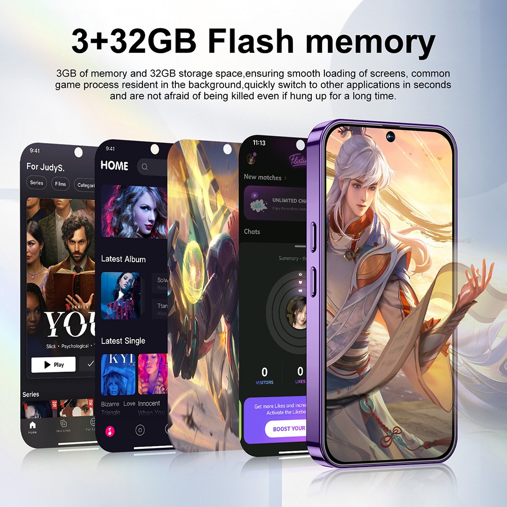 Unlocked Cell Phone S25 Mini 5G Smartphone 32GB Android 13 Dual SIM Cheap Mobile