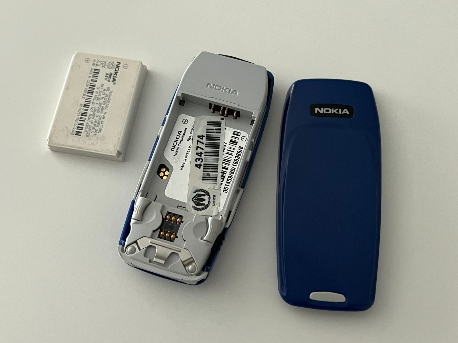 Retro Nokia 3310 Pepsi Blue (Unlocked) Cellular Phone