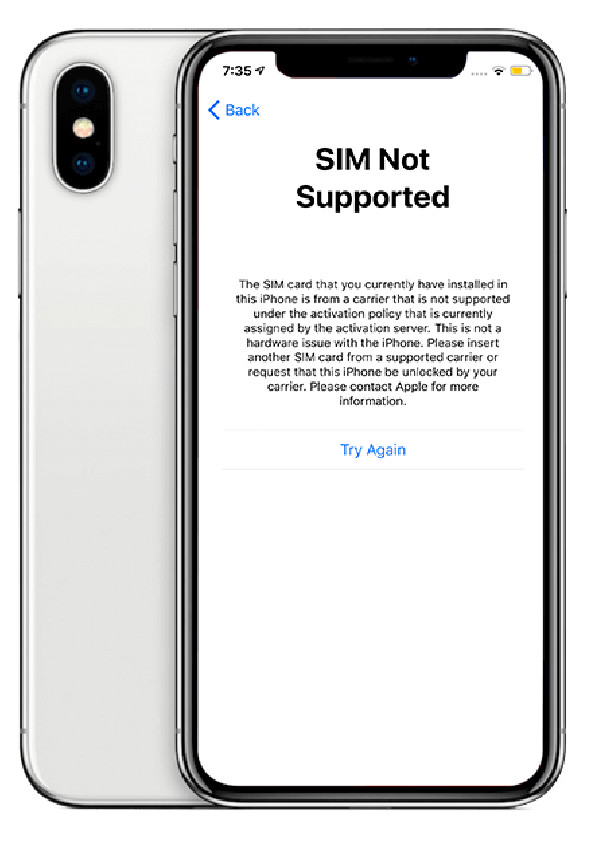 iOS Carrier Check / Check Initial Carrier and lock status (locked or unlocked)