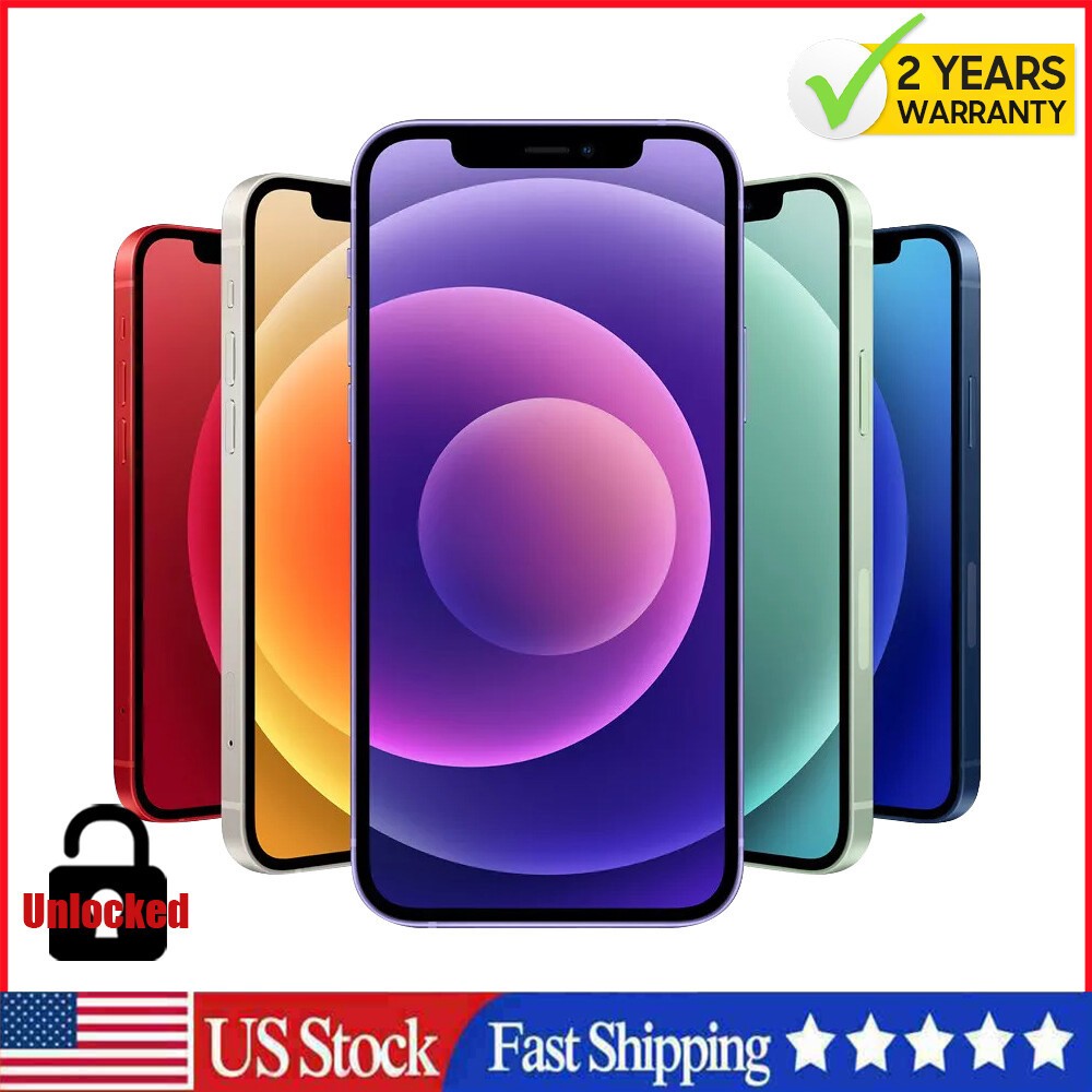New Sealed Box Apple iPhone 12 MINI 64/128/256GB Factory Unlocked All Carriers