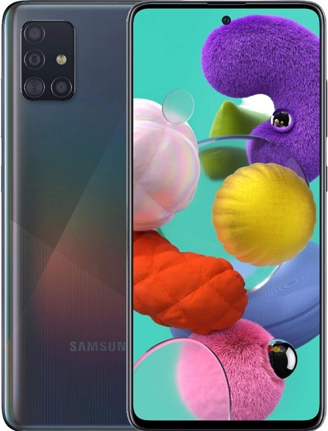 Samsung Galaxy A51 5G 6.5” Prism Crush Black 128GB A516U GSM Unlocked -Open Box