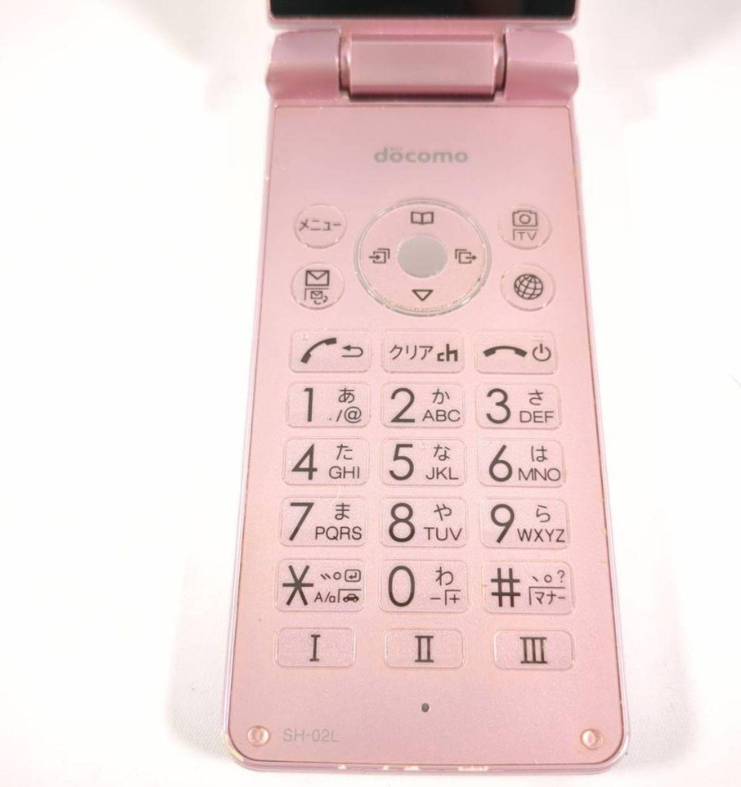 SHARP SH-02L AQUOS KEITAI PINK