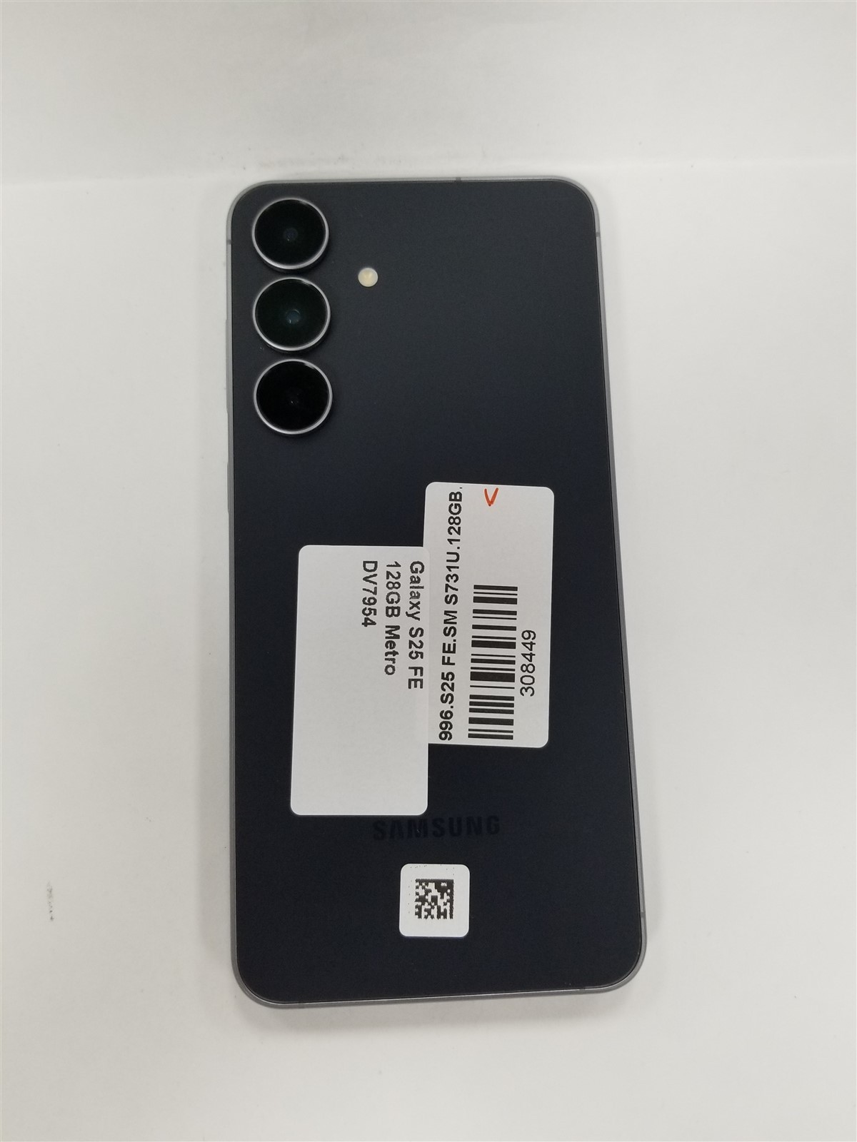 Samsung Galaxy S25 FE 128GB Black SM-S731U (Metro) Fully Functional DV7954