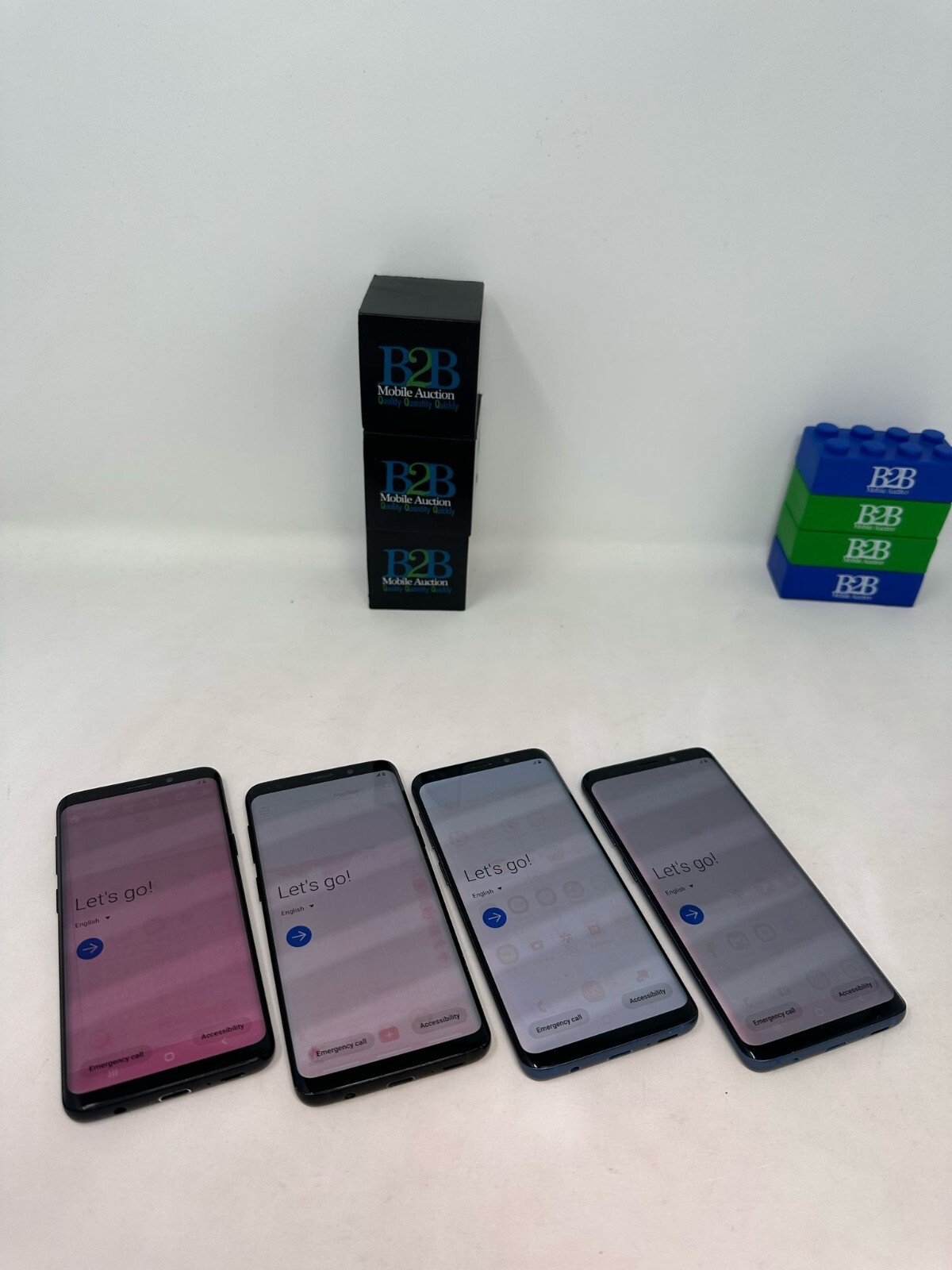 Samsung Galaxy S9 Plus SM-G965U 64GB 4GB Unlocked – Dark Shadow on Screen