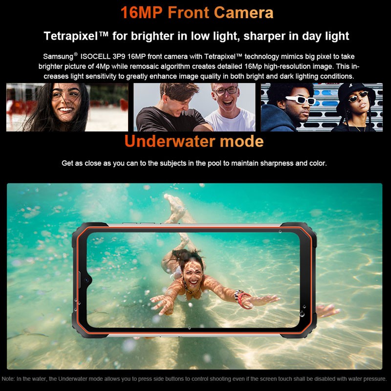 5G Blackview Rugged Phone Android Thermal Imaging Dual SIM Octa Core Waterproof