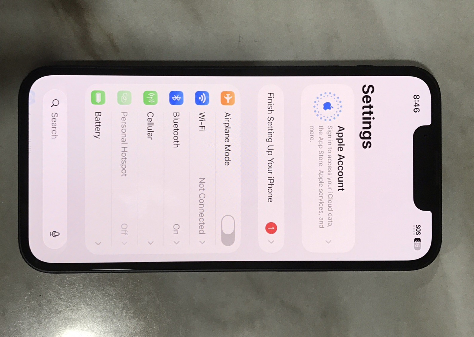 Apple iPhone 13 mini 128GB Black Factory Unlocked Bluetooth Wi-Fi MLA13J/A