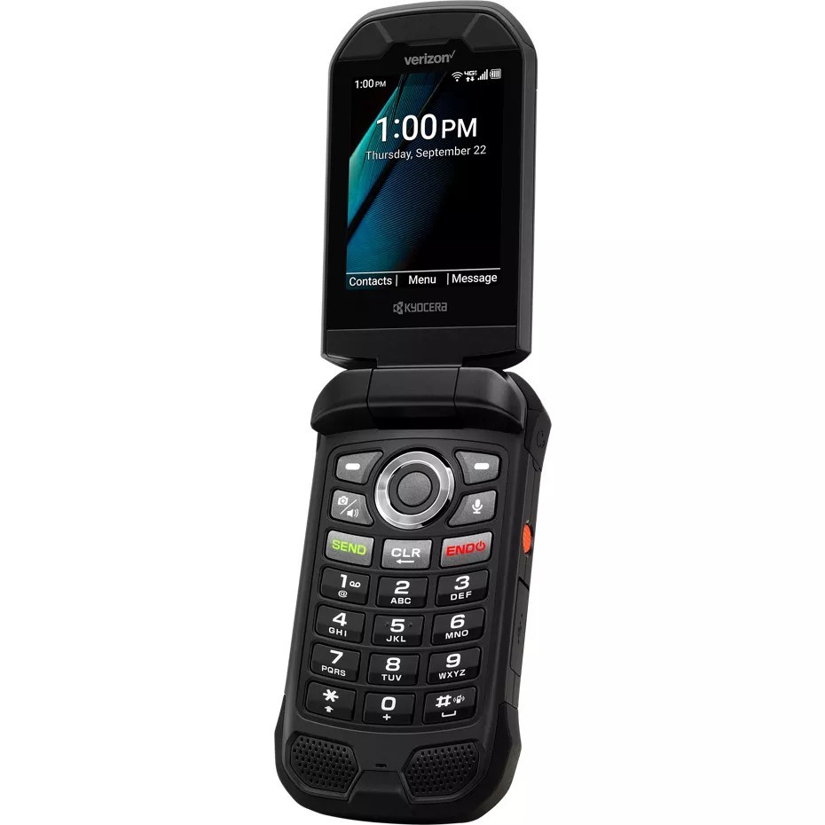 Kyocera DuraXV Extreme E4810 4G Verizon Wireless Unlocked RUGGED Flip Phone Mint