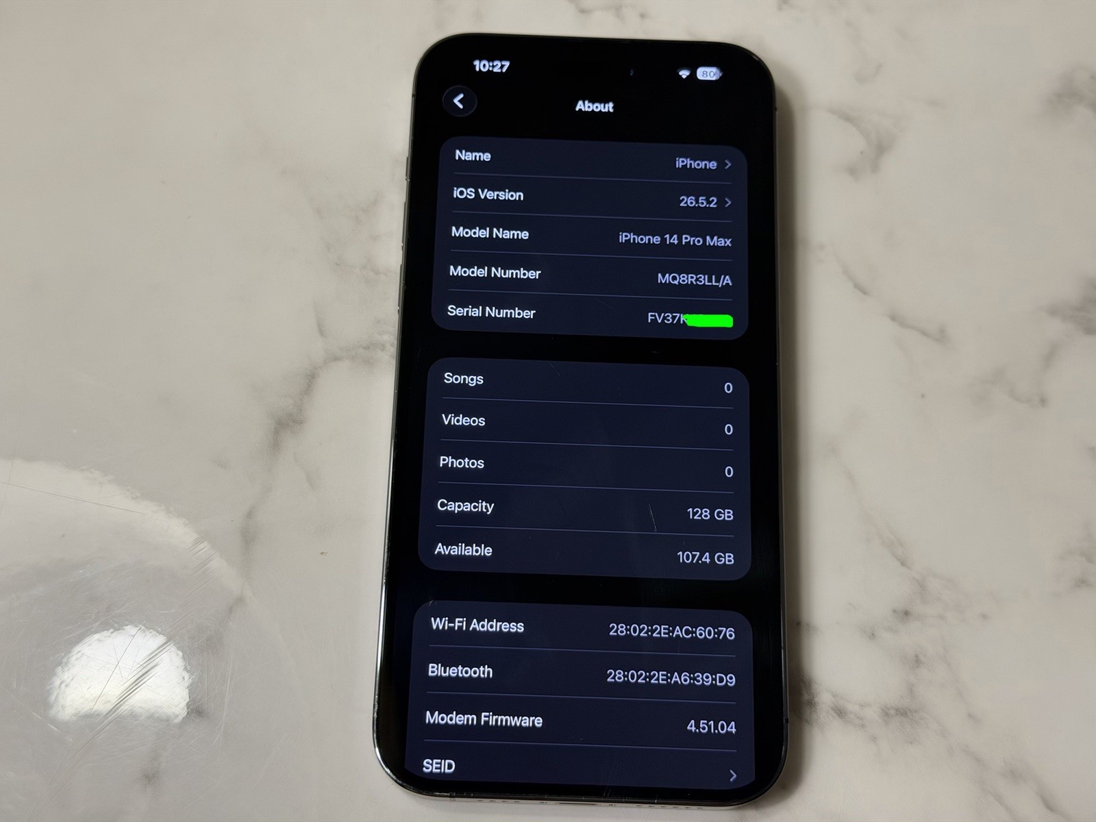 iPhone 14 Pro Max 128GB Purple ☂️ Fully Unlocked Used Conditions 🔥 🤩
