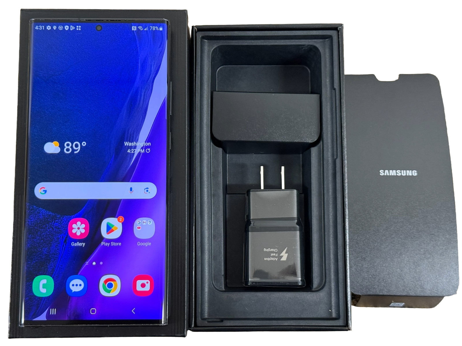 Samsung Galaxy Note 20 Ultra 5G SM-N986U 128GB Unlocked Excellent Black, Bronze