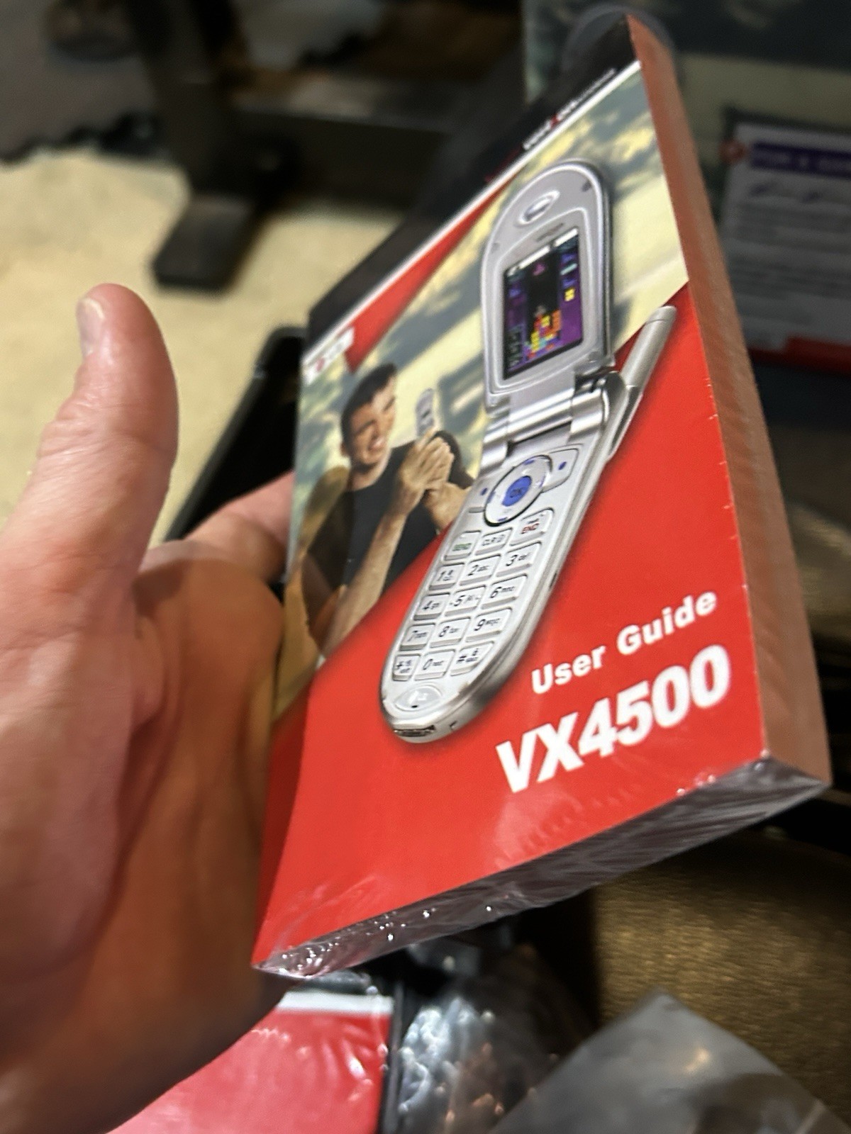 Verizon LG VX4500 Cell Cellular Flip Phone In Box W Manual Complete !!!