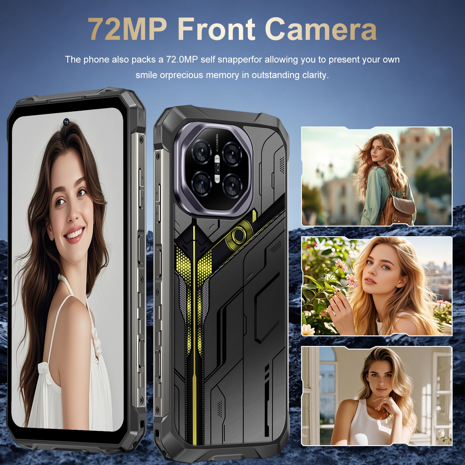 GAMAKOOO 26 Ultra Rugged Smartphone 256G Dual Sim 5G Unlocked Cell Phone 10000mA