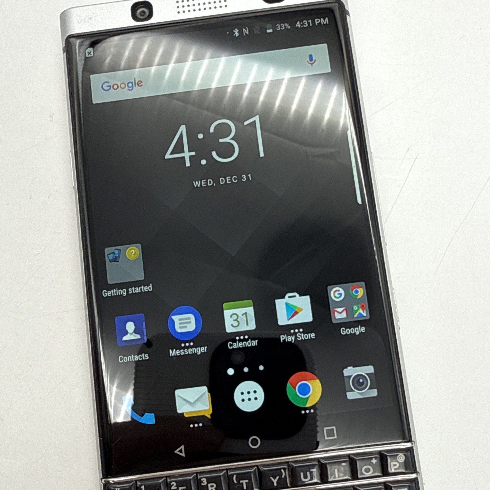 BlackBerry Keyone BBB100-1 32GB – RARE DEVELOPER PROTOTYPE! – (S5:17)