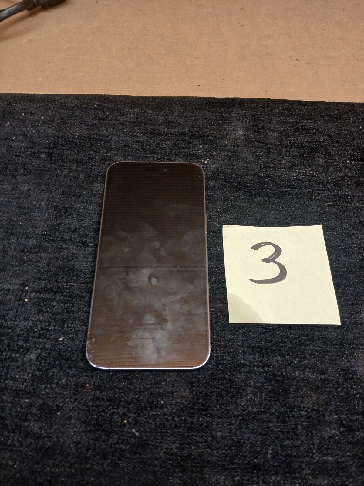 Apple iPhone 14 Pro Max 128GB Deep Purple ATT 89% 🔋 Cracked Back