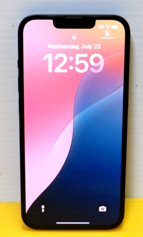 Apple iPhone 14 MPUA3LL/A 128GB Midnight Black read wifi only sold AS IS !!!