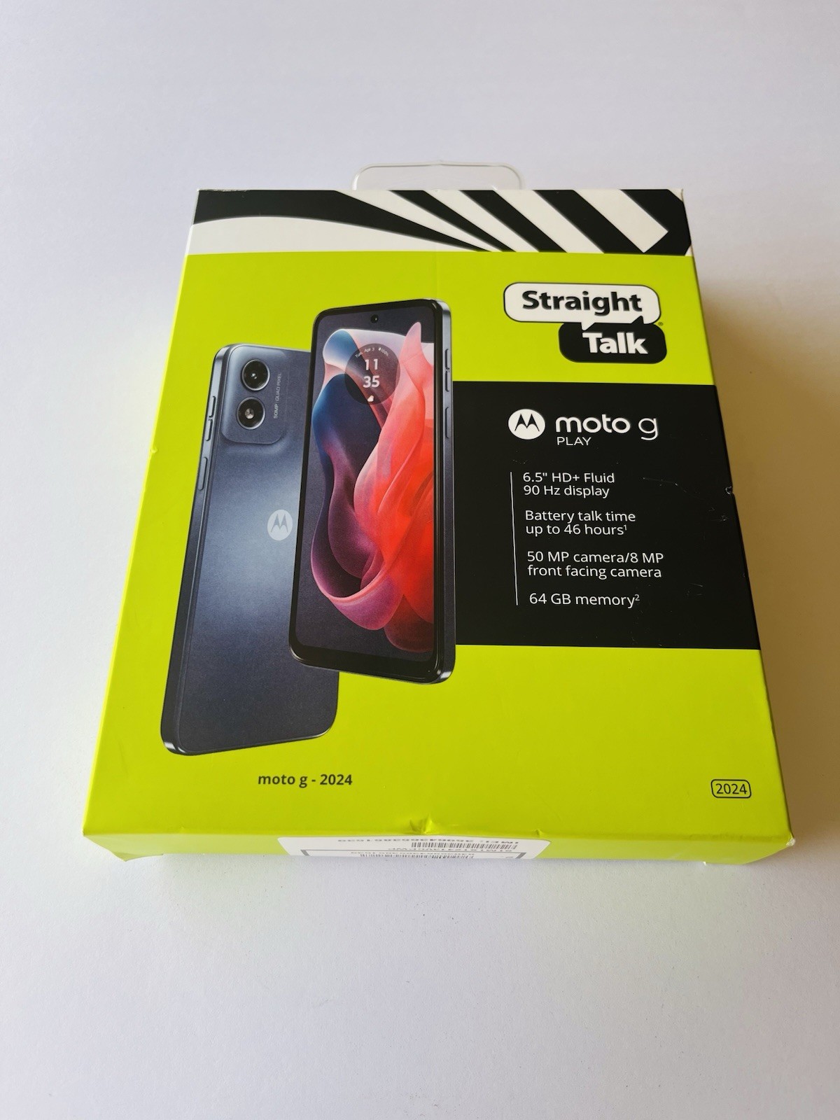 Motorola Moto G Play 2024 64GB Prepaid Smartphone [TracFone]-New Sealed
