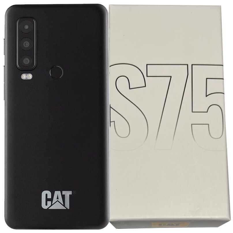 CAT S75 5G (Black) 128GB + 6GB RAM Android Rugged Tough Mobile – GSM Unlocked