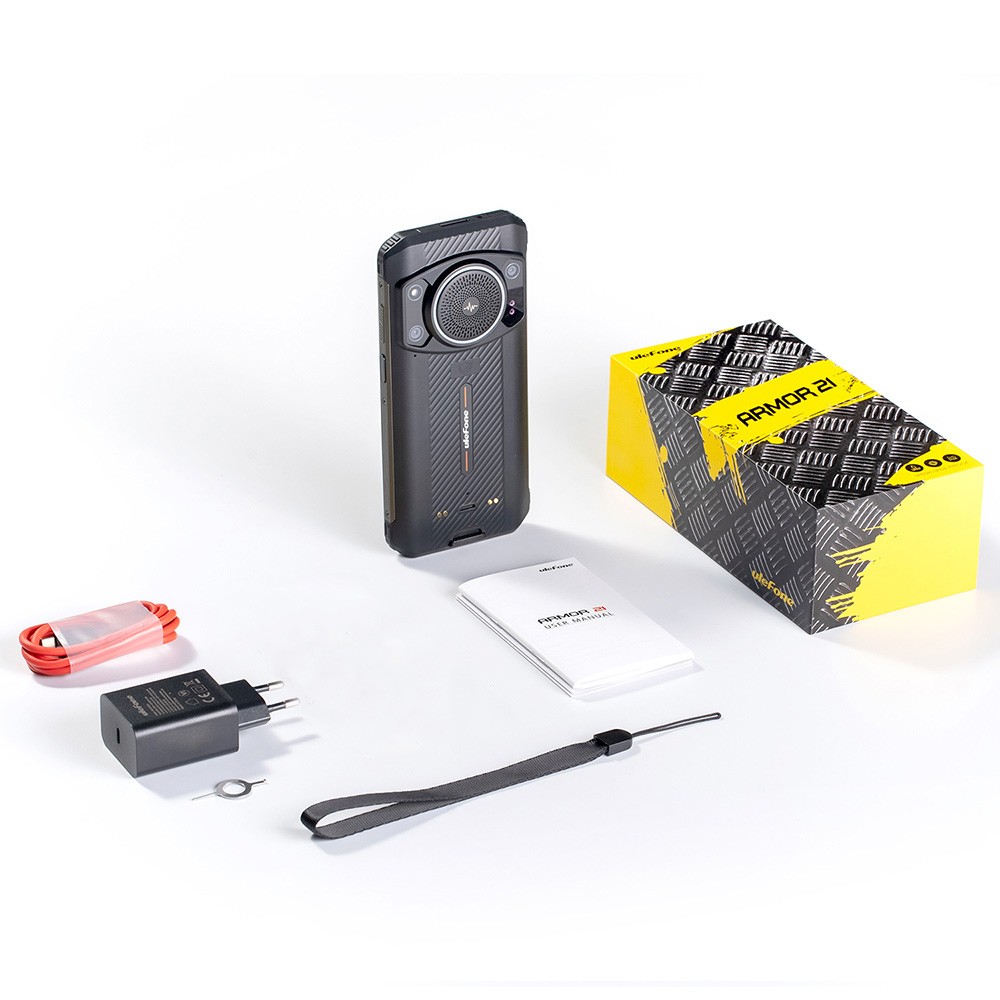 Global Ulefone Armor 21 Rugged Smartphone 6.58 Inch 16GB+256GB 9600mAh NFC 64MP