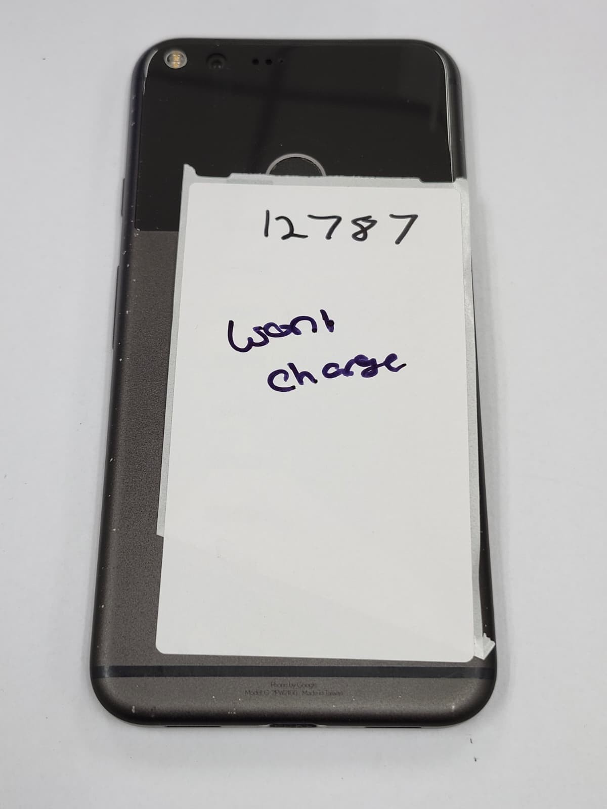 DEFECTIVE – Google Pixel XL – Black – Unknown – 12787