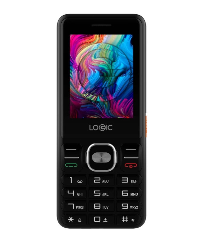 Logic B10L 4G VoLTE Dual SIM Senior GSM Unlocked Keypad Dumb Phone – Black – New