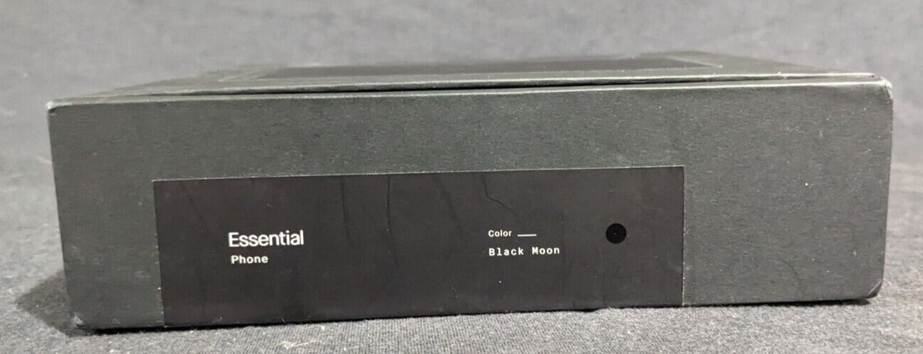 Essential PH-1 128GB Smartphone (Unlocked) Black Moon