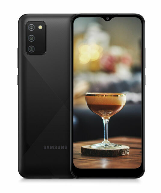 Samsung Galaxy A02s 32GB A025U Black Network Unlocked New No Original Box