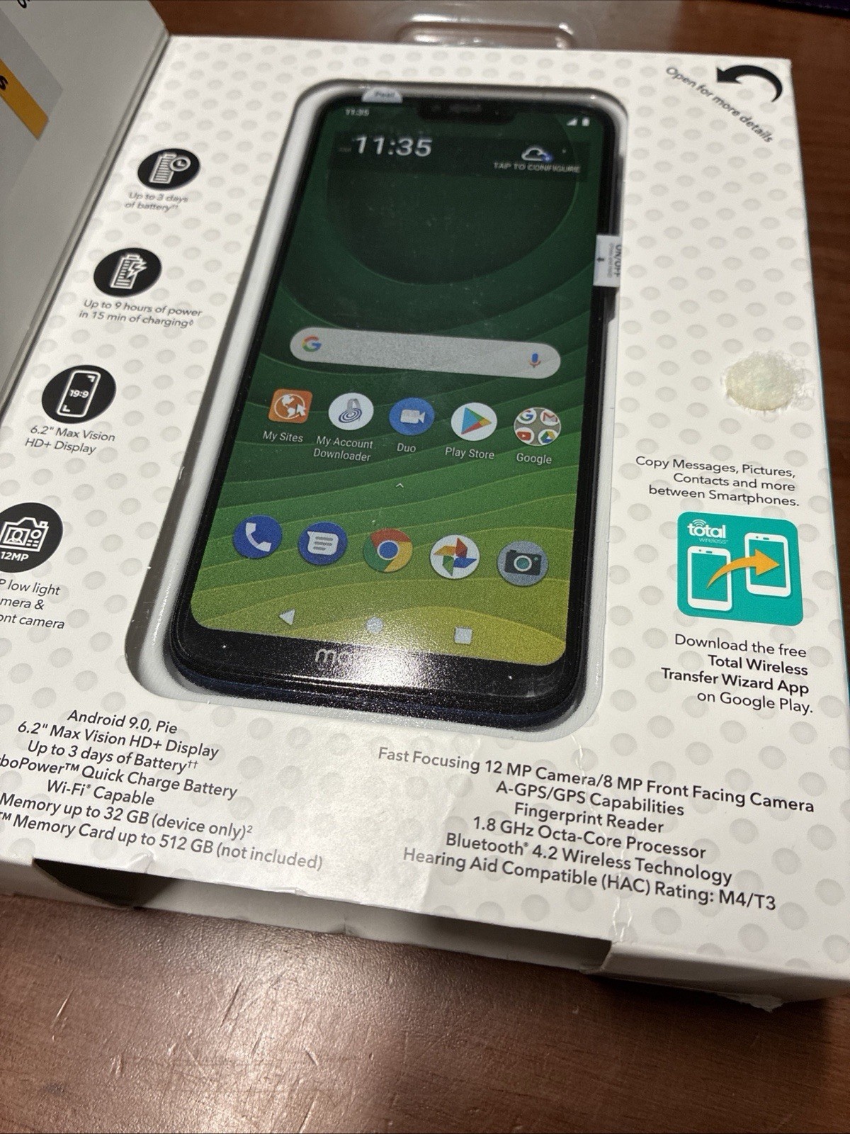 Total Wireless Moto g7 Optimo Max