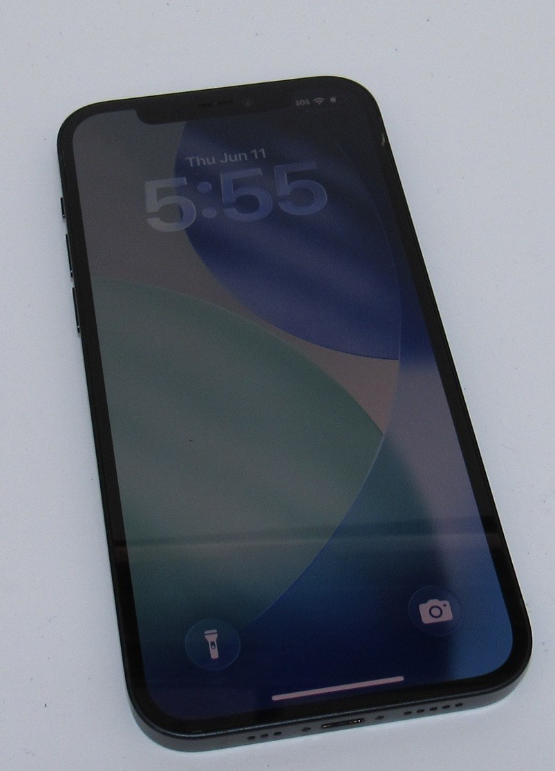 Apple iPhone 12 – 64GB – Black – A2172- UNLOCKED – Battery Health 83%