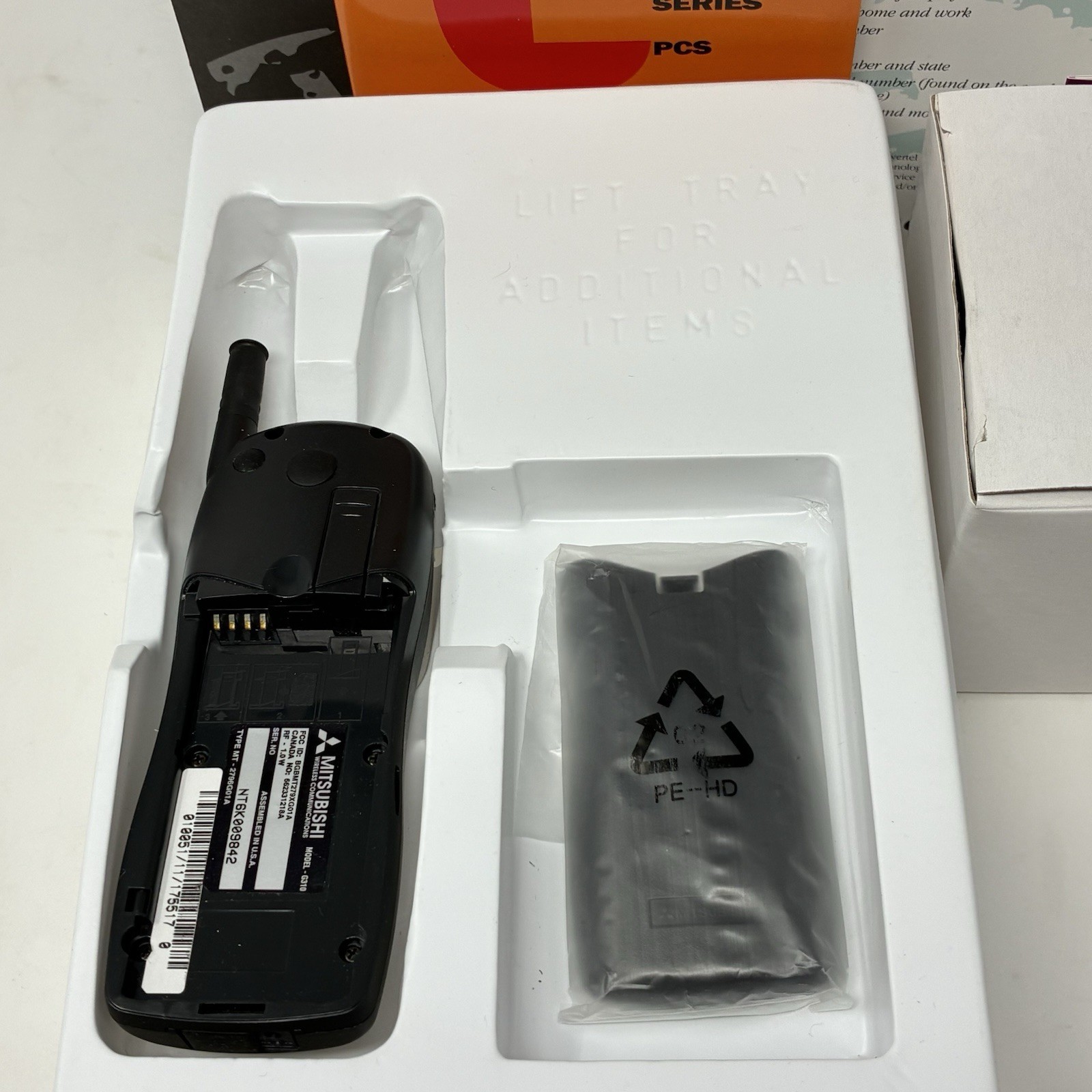 VINTAGE RARE MITSUBISHI G310 GSM 2G ONLY BAR CELL PHONE MOBILE POCKET IN BOX