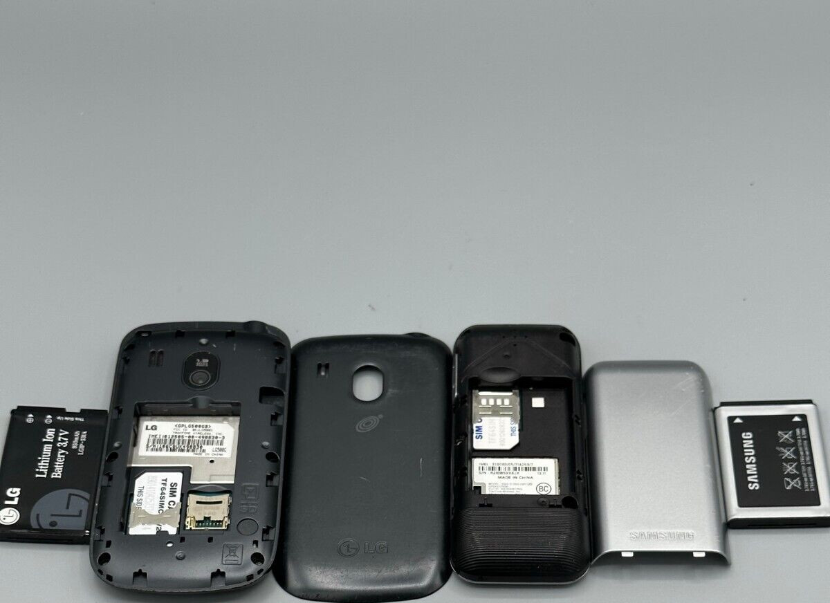 TracFone Lot (LG LG500G, Samsung SGH-S125G) PHONE ONLY