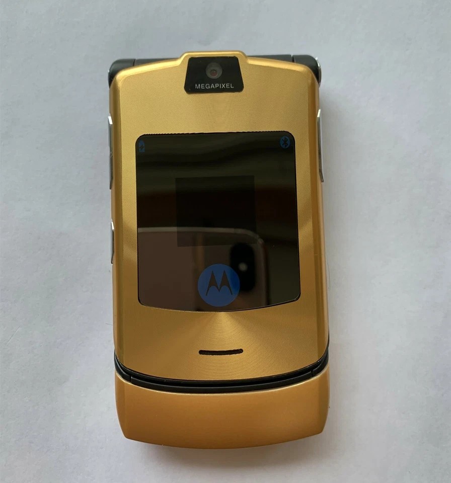 Original Unlocked Motorola RAZR V3i Retro Flip Phone – Pristine GRADE A+