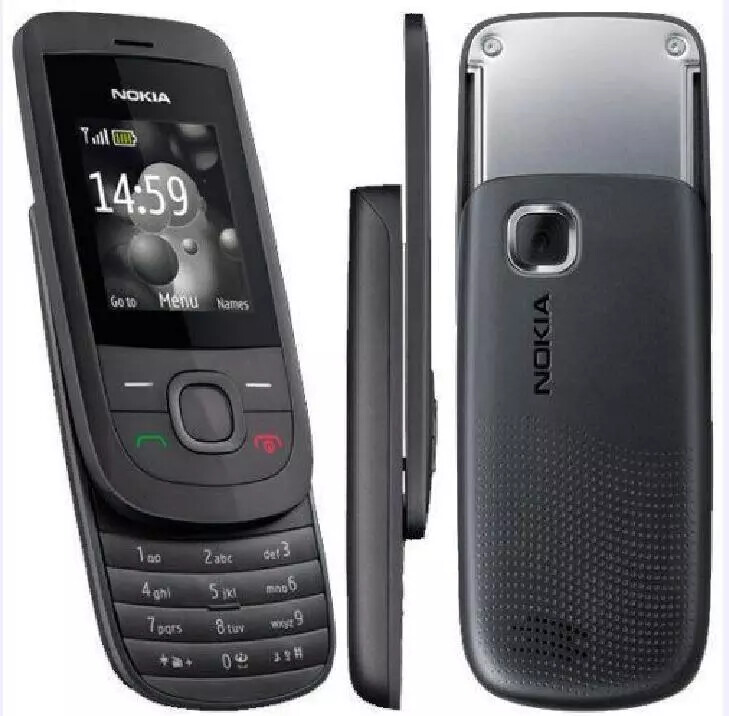 2220S Cheap Nokia 2220 Slide Graphite Unlocked Camera easy to use Mobile Phone