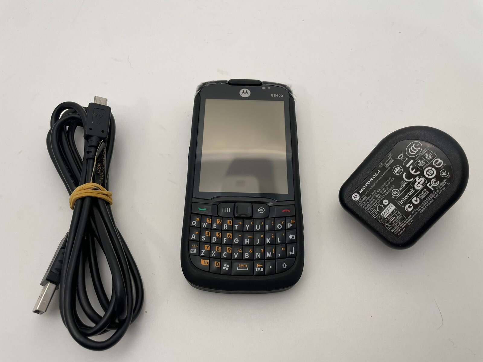 Motorola ES400 Smartphone GSM Unlocked 1GB Scanner ES405B Battery Power Supply