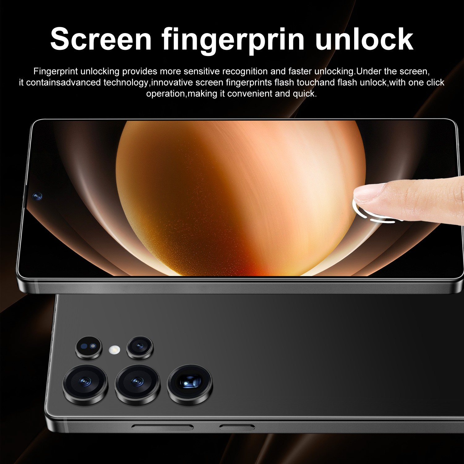 Unlocked Cell Phone 25 Ultra Dual SIM 5G Smartphone Android 15 Cheap Phone