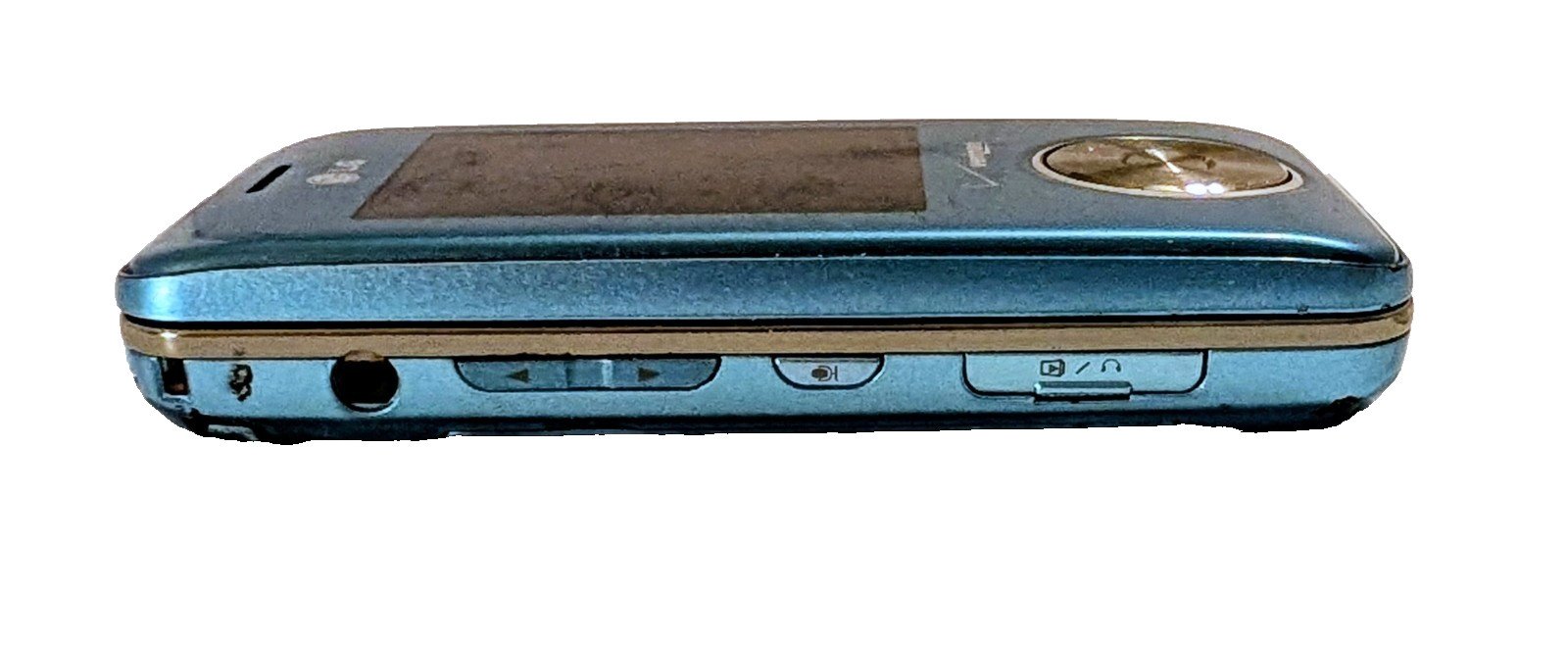 Vtg LG Chocolate 2 II Ice Mint Blue Verizon Slider Phone w/Battery VX8550 RARE