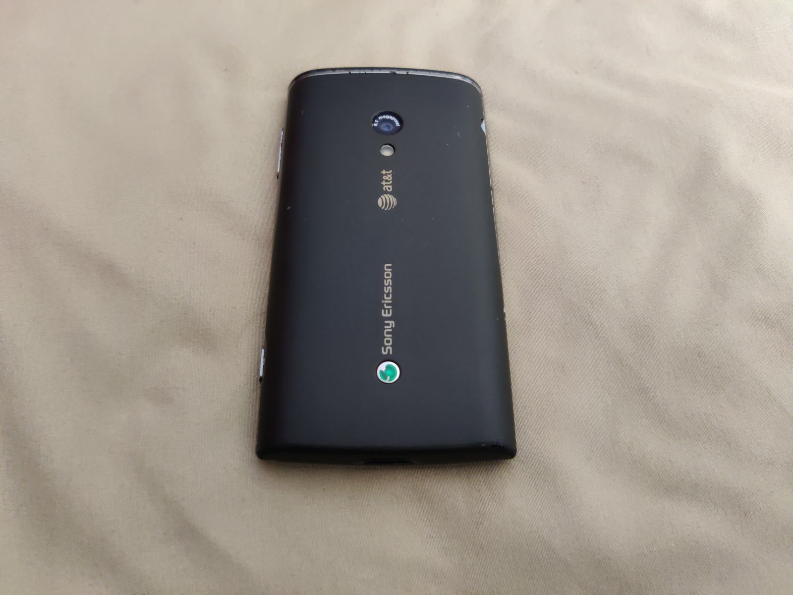 #1C# Sony Ericsson Xperia X10a – Black ( AT&T ) Rare Vintage Collectible Phone