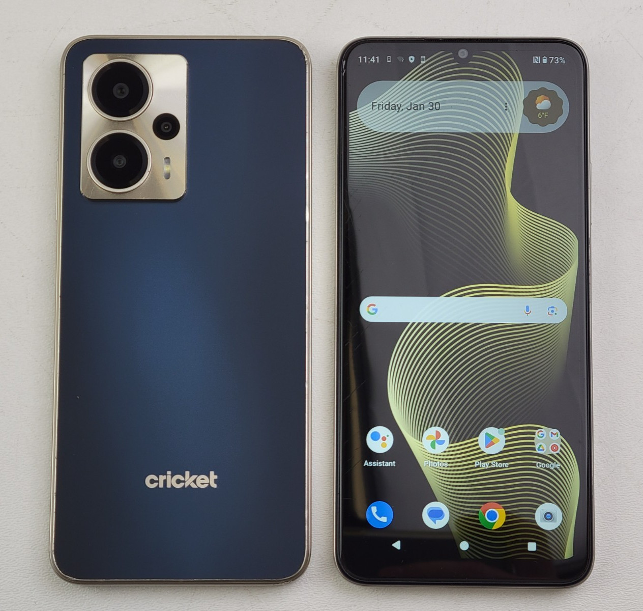 (B-GRADE) Cricket Outlast 5G (SN509C) 128GB (Cricket Wireless) Smartphone