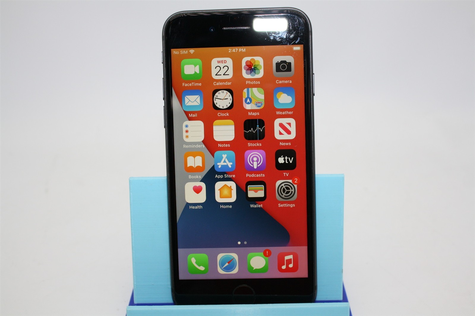 Apple iPhone 8 Space Gray A1863 iOS 14 64GB Verizon Only Battery Capacity 80%